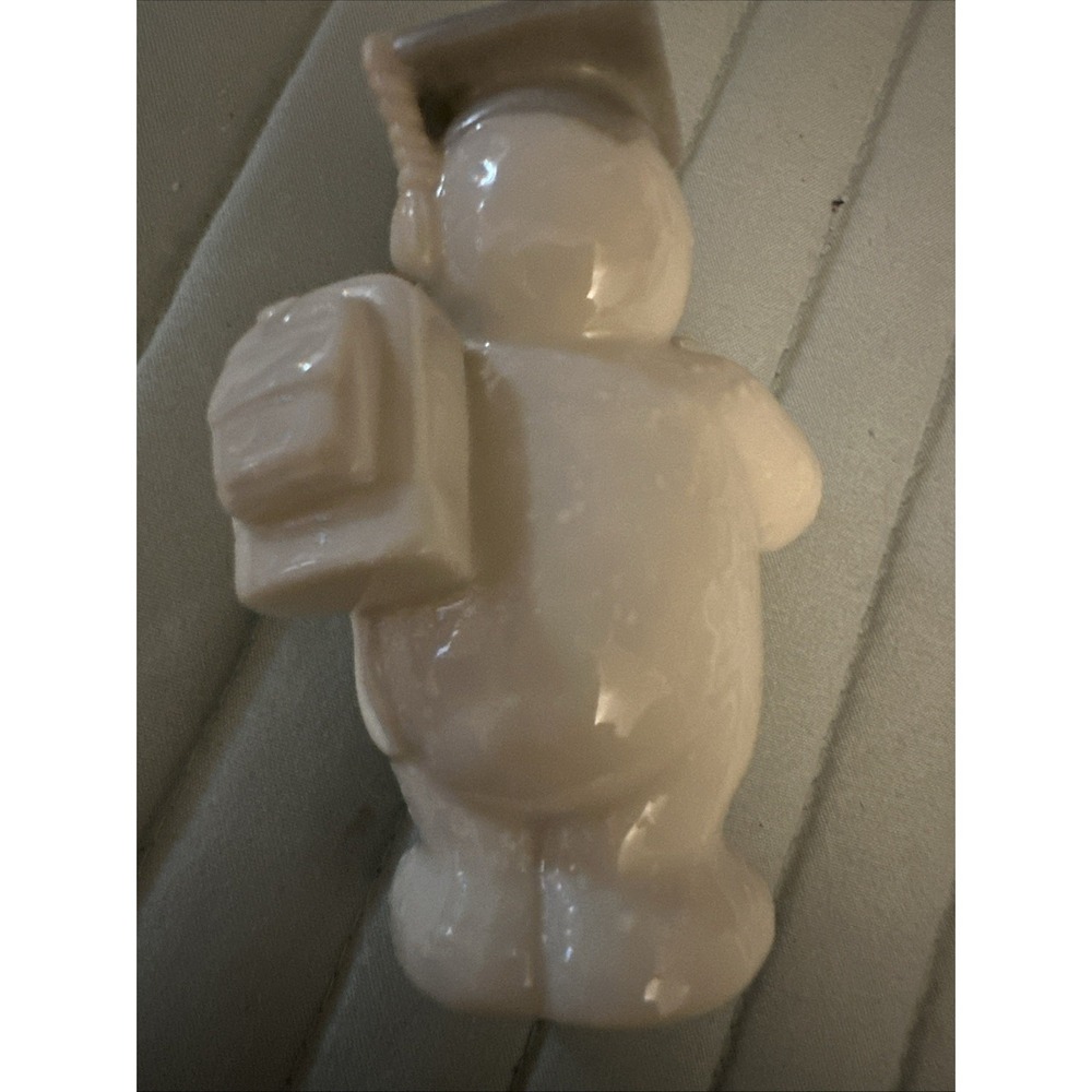 Vintage Lenox Twelve Months of Snowmen June "Graduation Snowman" 2000 - Picture 4 of 5
